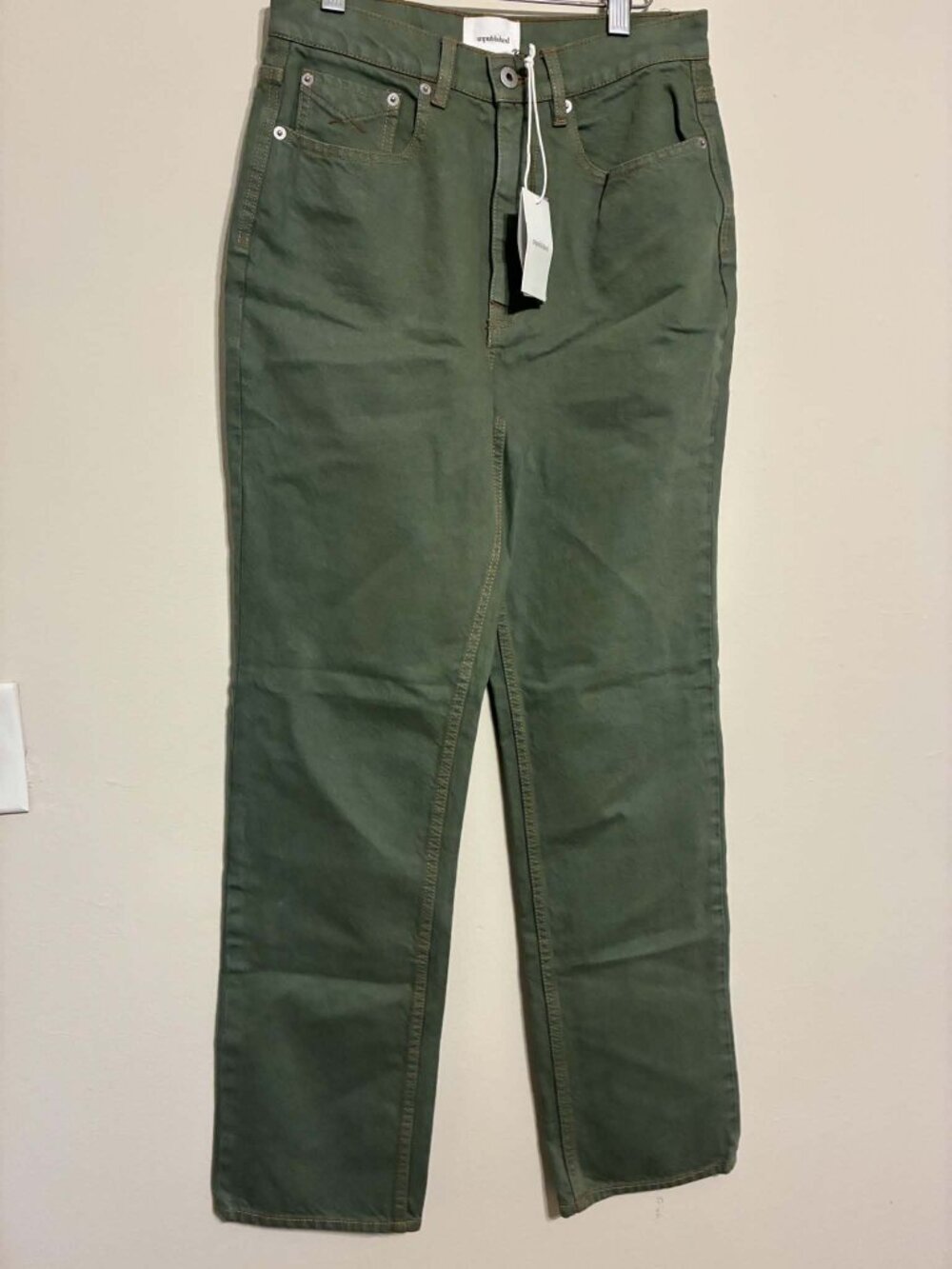 Anthropologie Unpublished Women's 28 Rae Mulholland 5 Seasons Denim Jeans 60%off